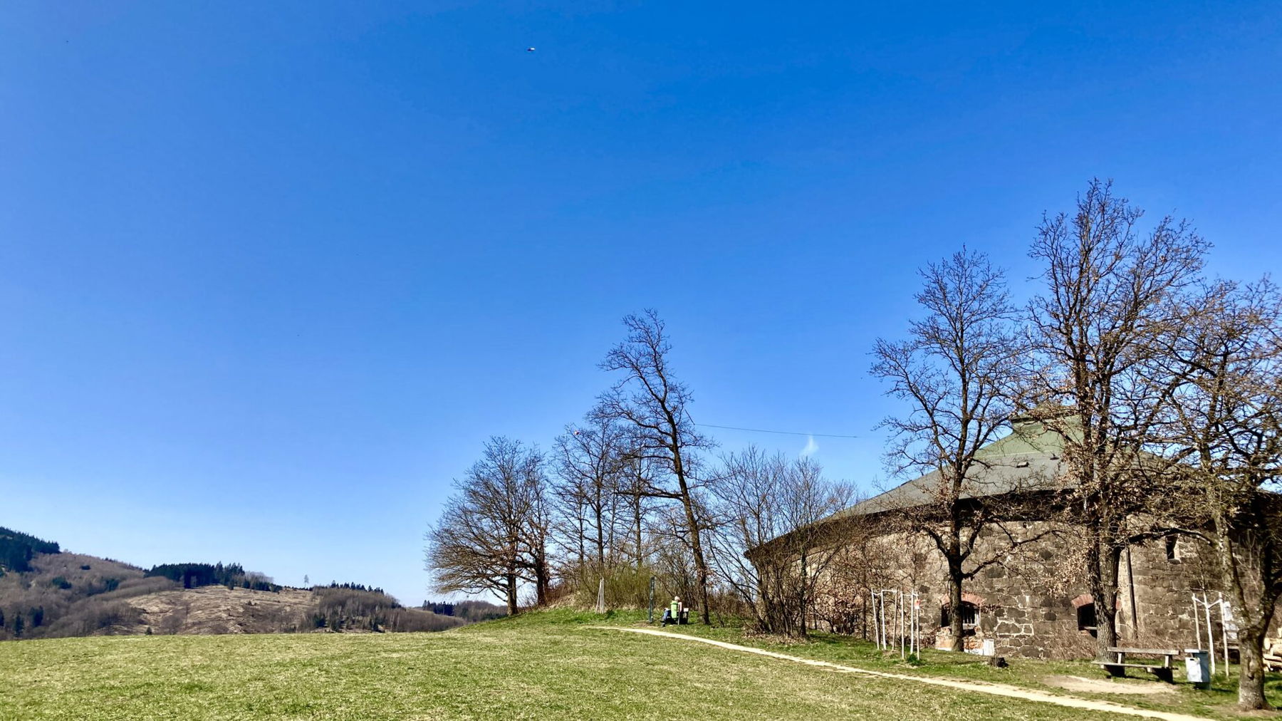 Genoveva ist der 13-er-Turm und war von 1933–1955 als „Pulverturm“ (Sprengstofflager) bekannt. Foto: Stefan Hochhold