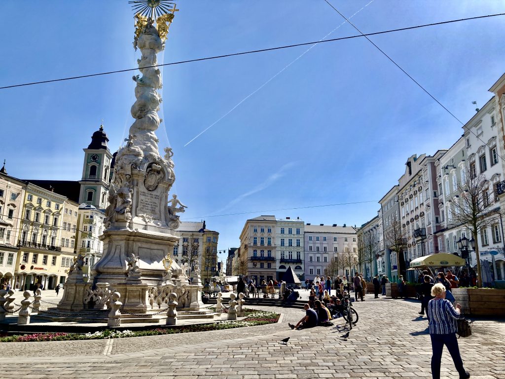 Start- und Zielpunkt: Der Linzer Hauptplatz. Foto: Stefan Hochhold