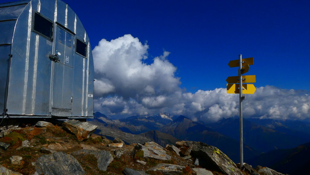 Weißgerber Biwak in der Feldseescharte. Foto: Karl Plohovich