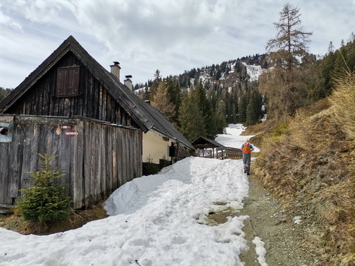 Vorbei an der Schwarzbeeralm hinauf zum Gipfel. Fotos Veronika Schöll