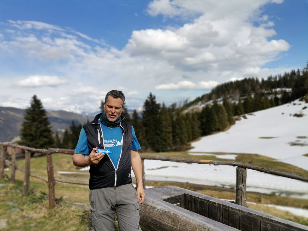Schokolade Shooting für unsere #bahnzumberg Challenge. Foto Veronika Schöll