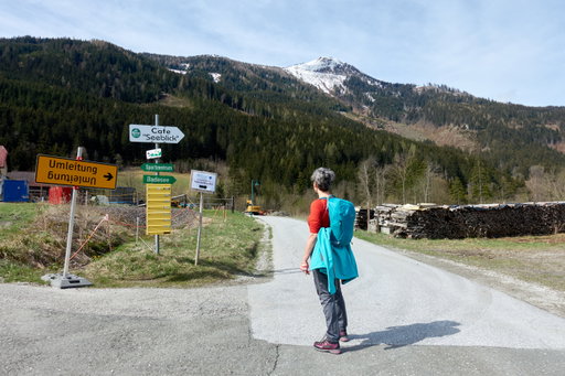 Zuerst Richtung See und dann zur Schwarzbeeralm. Fotos Martin Heppner