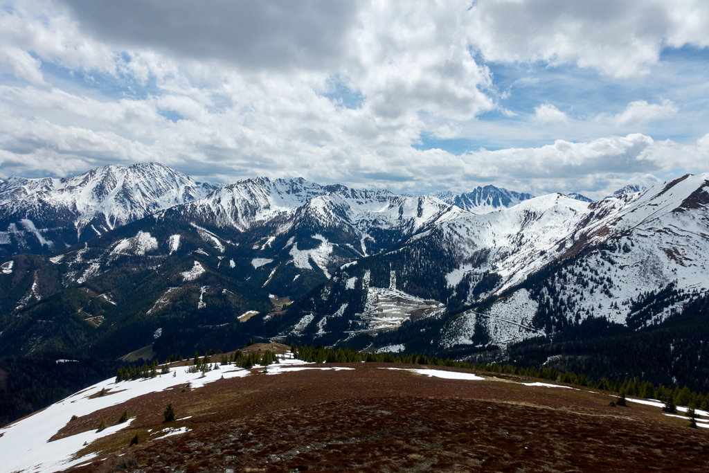 Aussicht in die Seckauer Tauern und ins Liesingtal. Foto Martin Heppner 