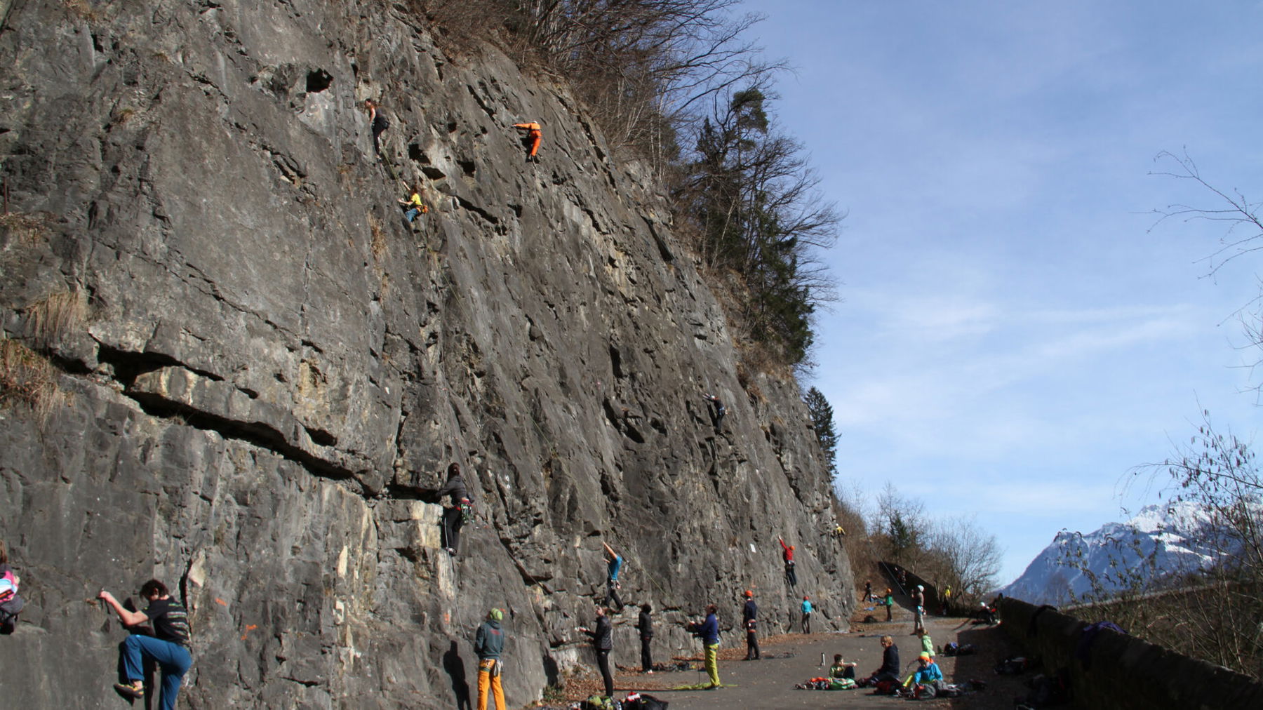 Klettergarten Illschlucht. Foto: downhillhoppers.com