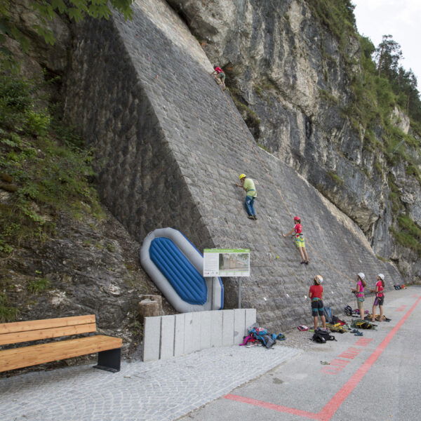 Klettergarten Achenseehof. Foto: Mike Gabl