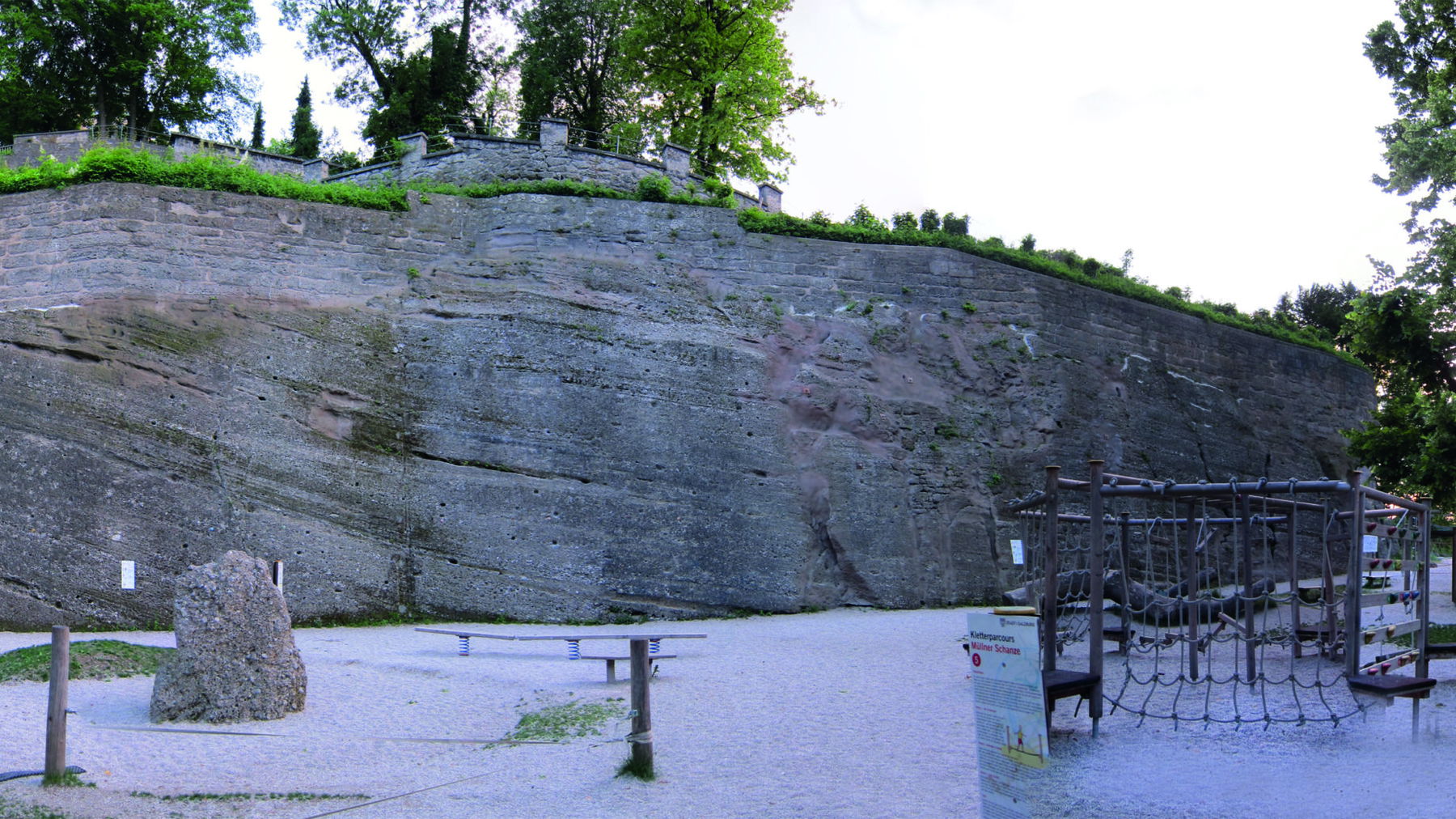 Klettergarten Müllner Schanze. Foto: freiluftleben.at