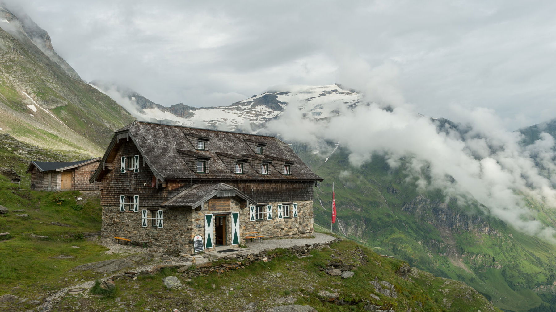 Schutzhaus Neubau. Foto: Alfred Leitgeb