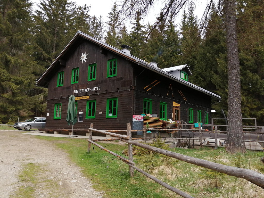 Amstettner Hütte. Foto: Jürgen Birgl