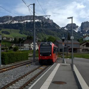 Bahn zum Berg ins Bahnland Schweiz
