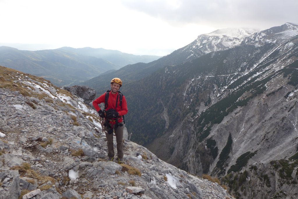 Beim Ausstieg. Foto: Alpenverein Edelweiss