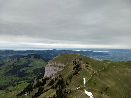 Blick Richtung Bodensee. Foto: Nikolaus Vogl