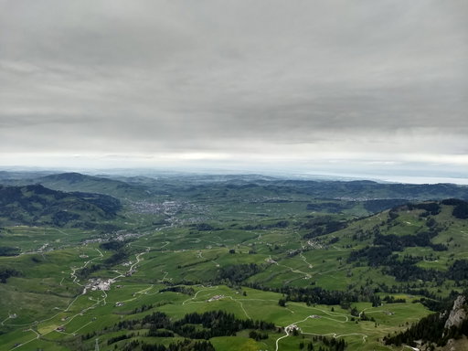 Blick übers Appenzeller Land. Foto: Nikolaus Vogl