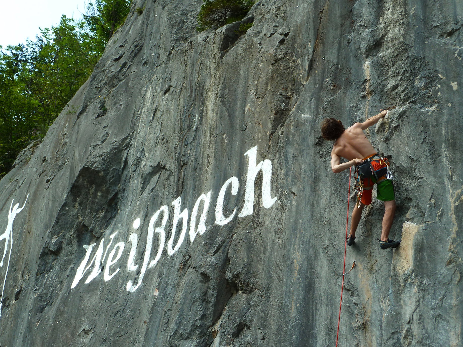 Klettergebiet Weißbach. Foto: Österreichischer Alpenverein - ÖAV