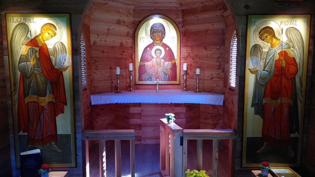 Innenraum der Kapelle. Foto: Karl Plohovich