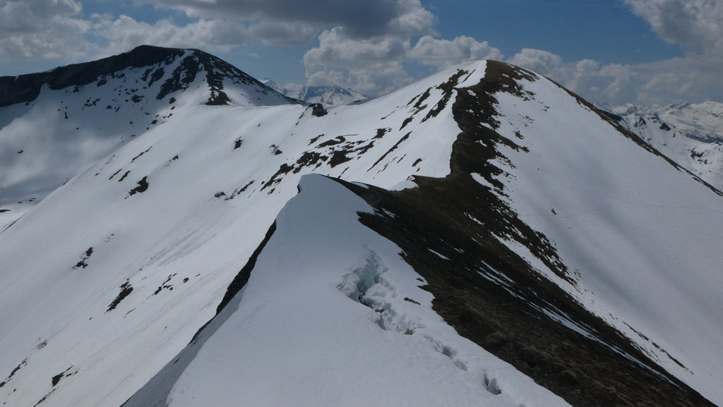 Blick auf den Weiterweg zum Frauenkogel. Foto: Karl Plohovich