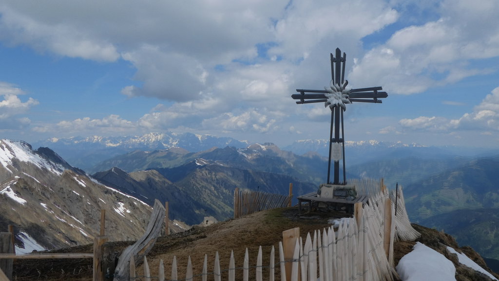 Frauenkogel mit Blick über das Großarltal. Foto: Karl Plohovich