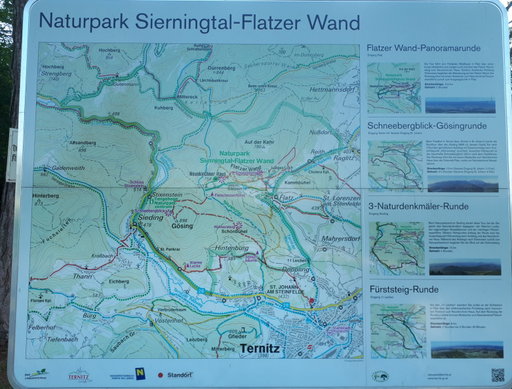 Tafel Flatzer Wand. Foto: Gerold Petritisch