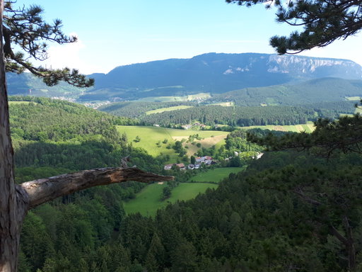 Blick von Schrattenstein. Foto: Gerold Petritsch