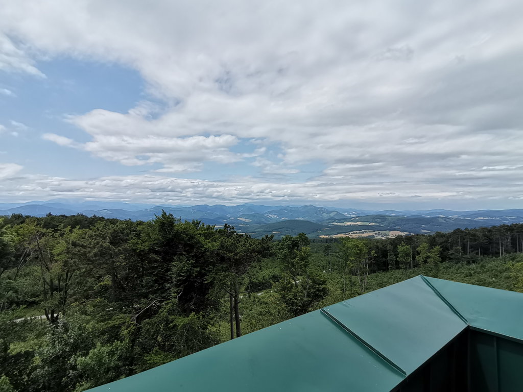 Aussicht von der Sina Warte. Foto Veronika Schöll