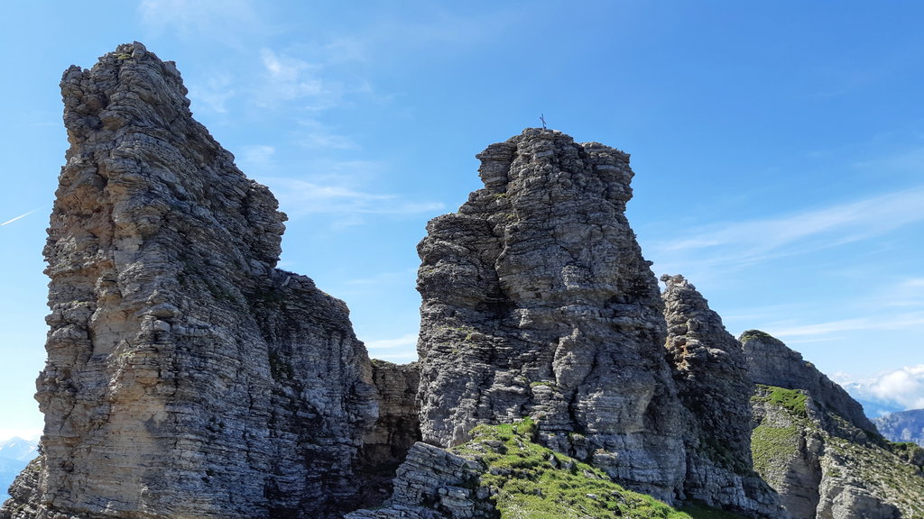 Großer Dalfazer Roßkopf, höchste Erhebung am Dalfazer Kamm. Foto: Konrad Gwiggner
