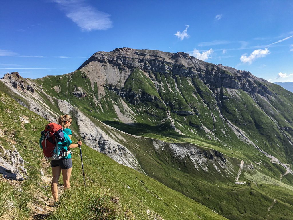 Gratwanderung über den Roten Kopf zur Wasenwand. Foto: Judith Hammer