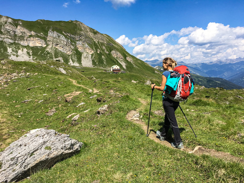 Padasterjochhaus. Foto: Judith Hammer