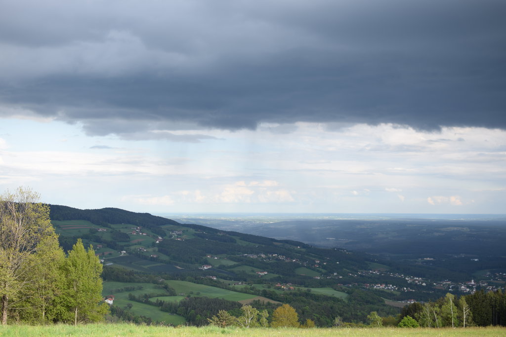 Blick von Rabenwald Richtung Südosten, Foto: Lisa Habersack