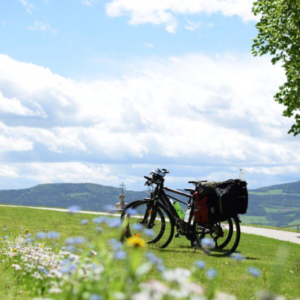Pöllauberg Kirche mit Blick Richtung Süden, Foto: Lisa Habersack