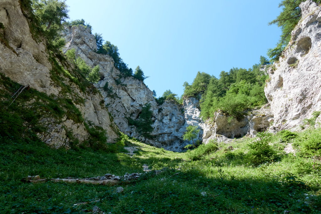 Aufstieg in die Felsenschlucht. Foto: Martin Heppner