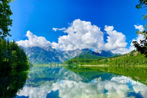 Der Almsee. Ein sehr beliebtes Fotomotiv. Foto: Stefan Hochhold