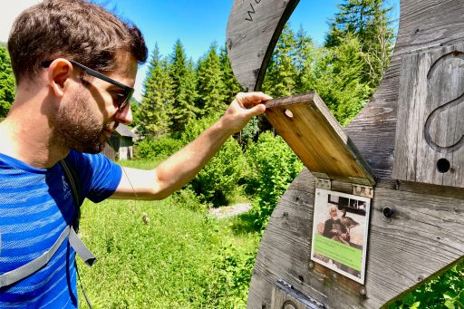 Konrad Lorenz aufgedeckt. Foto: Stefan Hochhold