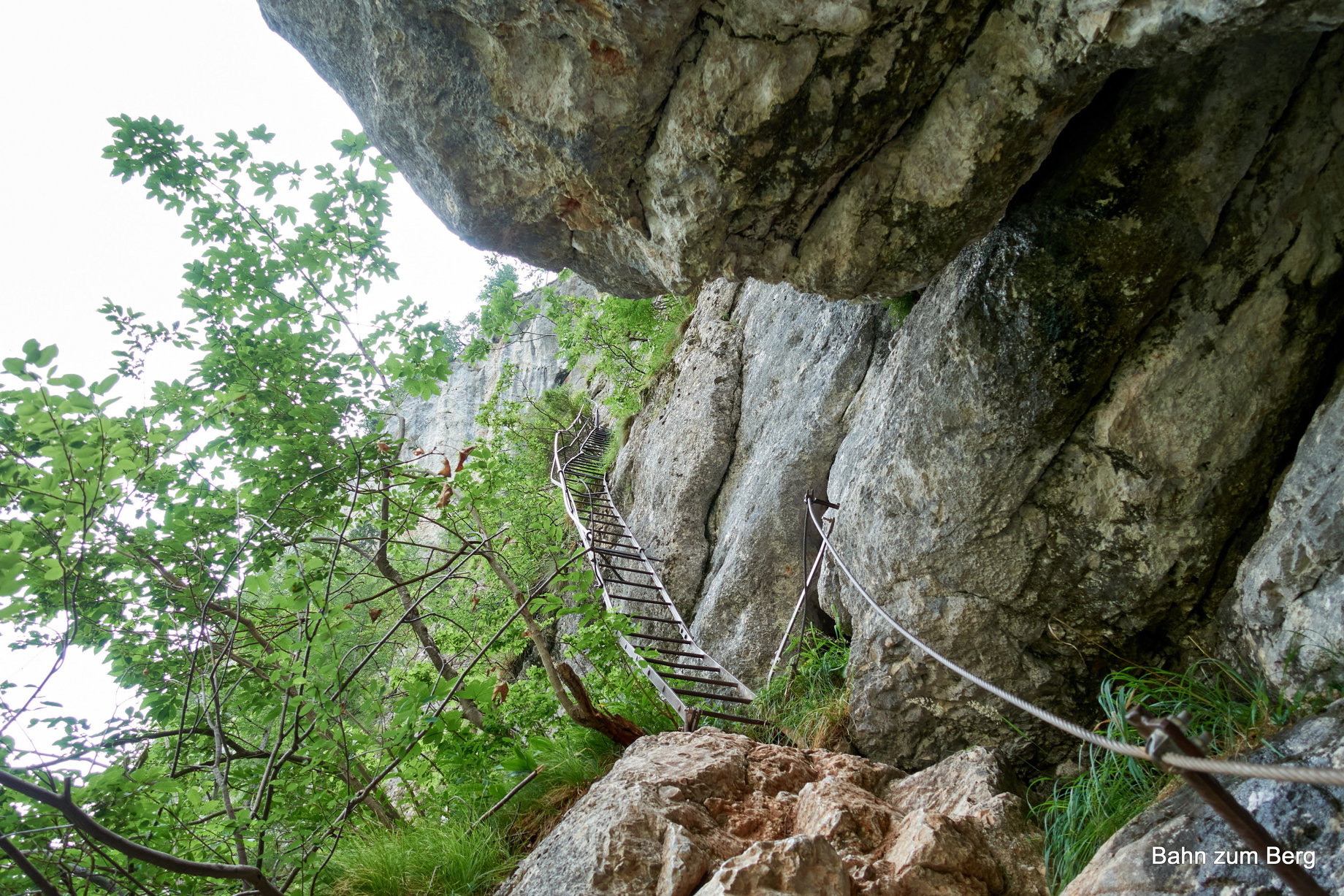 Klettersteig Alpenvereinssteig auf die Rax. Foto: Martin Heppner