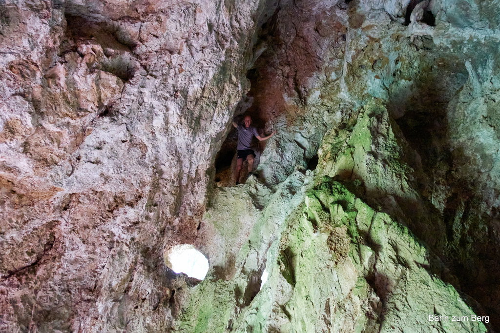 Im Inneren der Teufelskirche. Foto: Martin Heppner