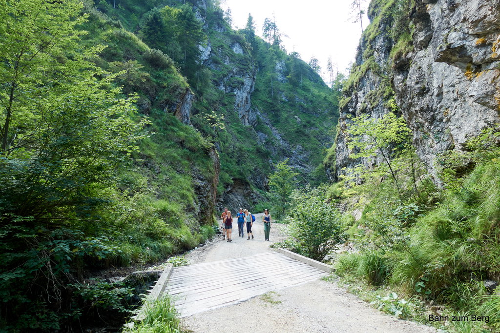 Durch die Spitzenbachklamm. Foto: Martin Heppner