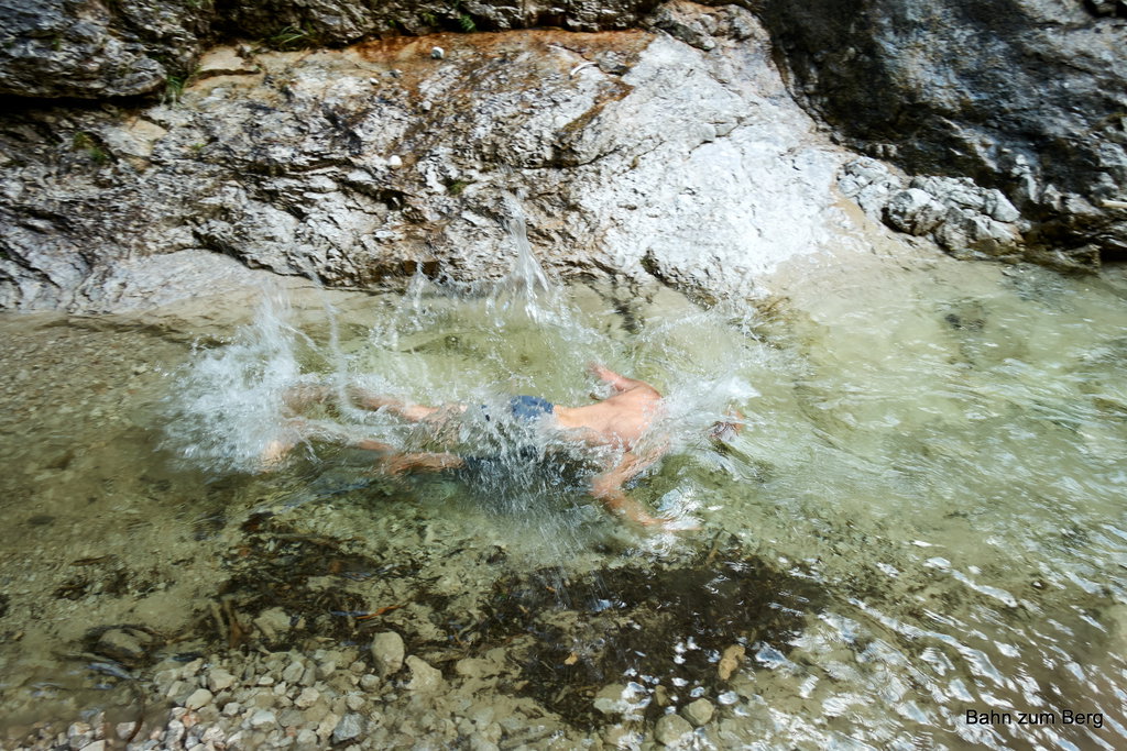 So geht Abkühlung! Foto: Martin Heppner