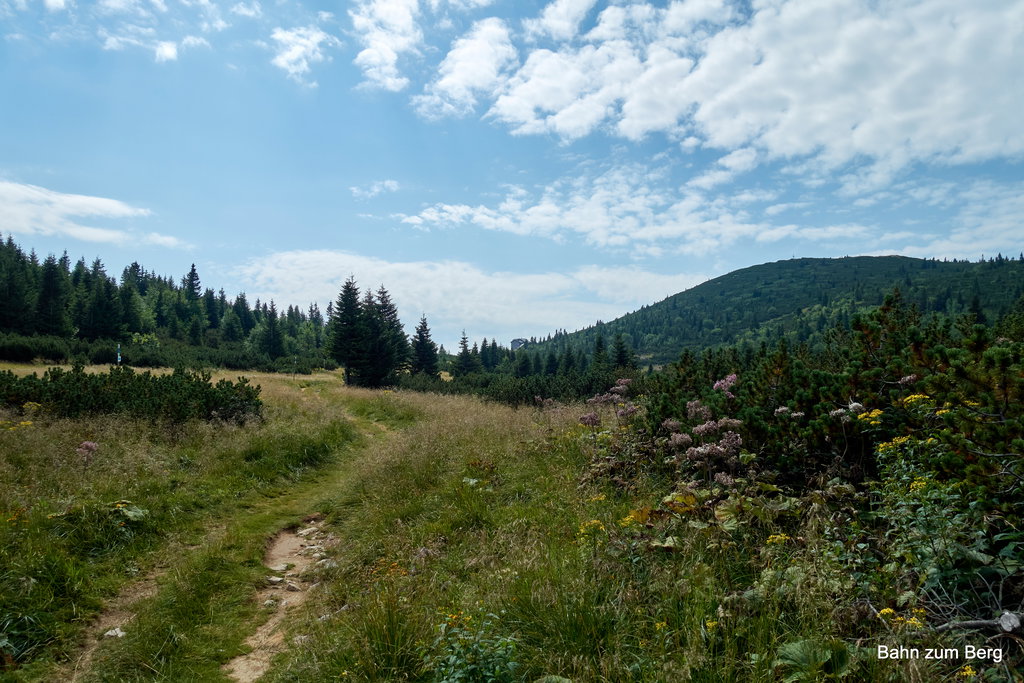 Von der Höllentalaussicht zum Ottohaus. Foto: Martin Heppner
