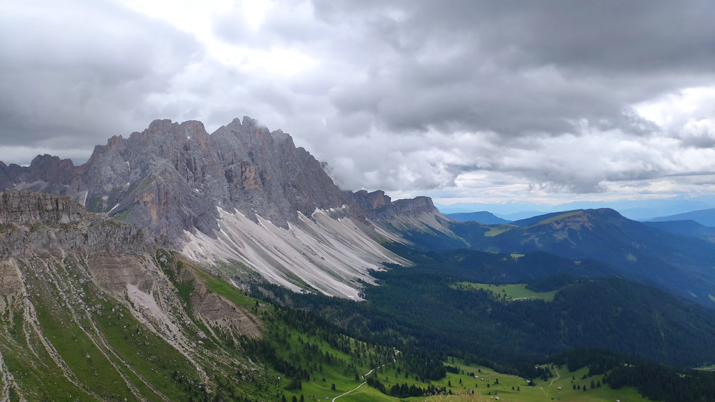 Blick von der Schlüterhütte. Foto Birgit Matzinger