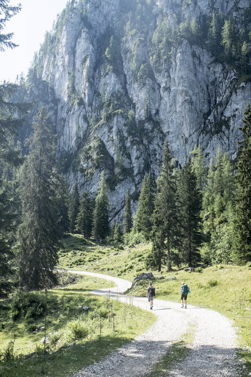 Vorbei am Hochtausing. Foto: Birgit Reiter