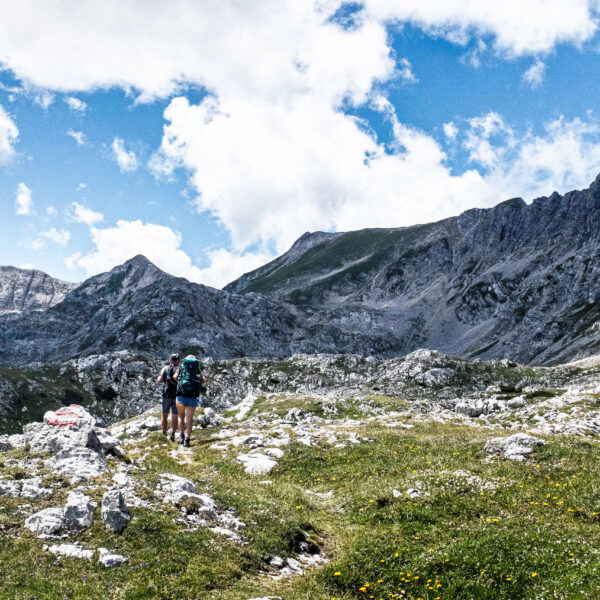 Auf dem Weg zur Elmscharte. Foto: Birgit Reiter