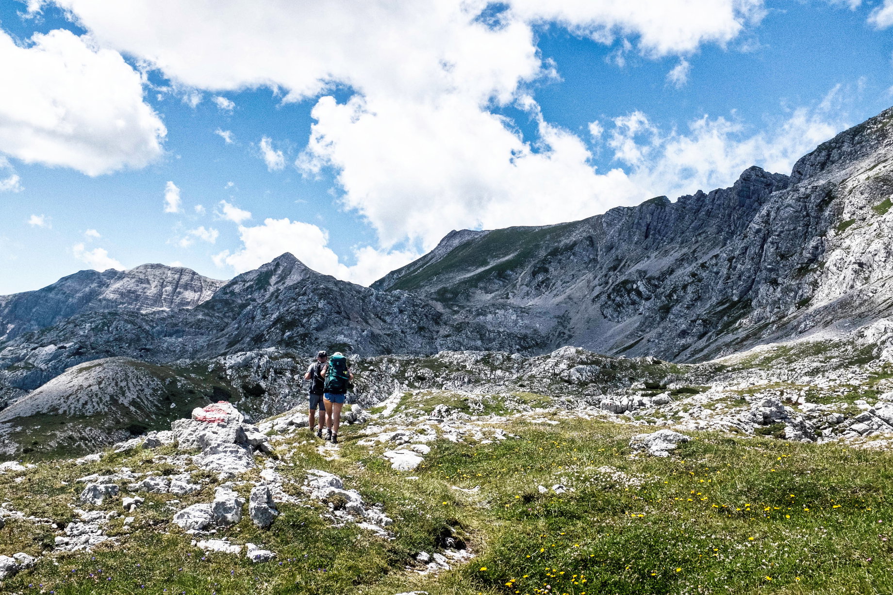 Auf dem Weg zur Elmscharte. Foto: Birgit Reiter