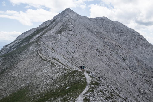 Links Hochmölbing, Rechts Kreuzspitze. Foto: Birgit Reiter