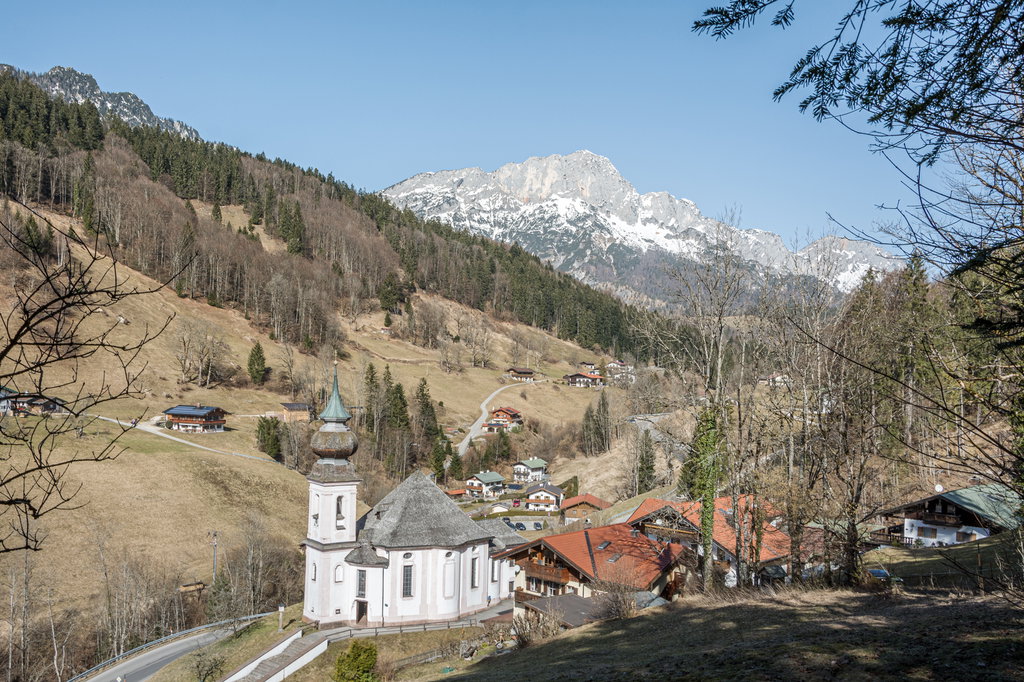 Kirche Maria-Gern, Untersberg. Foto © Sepp Wurm