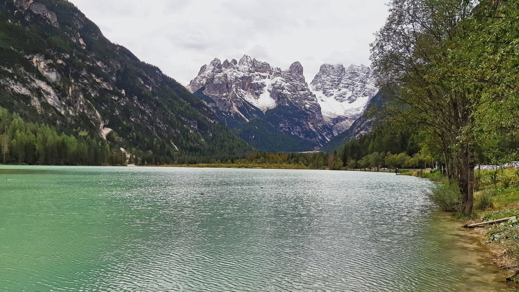 Blick aufs Monte Cristallo Massiv. Foto: Konrad Gwiggner