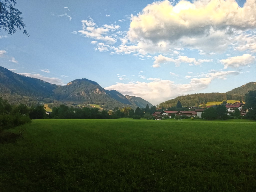 Im Ortsbereich von Ruhpolding. Foto: Nikolaus Vogl