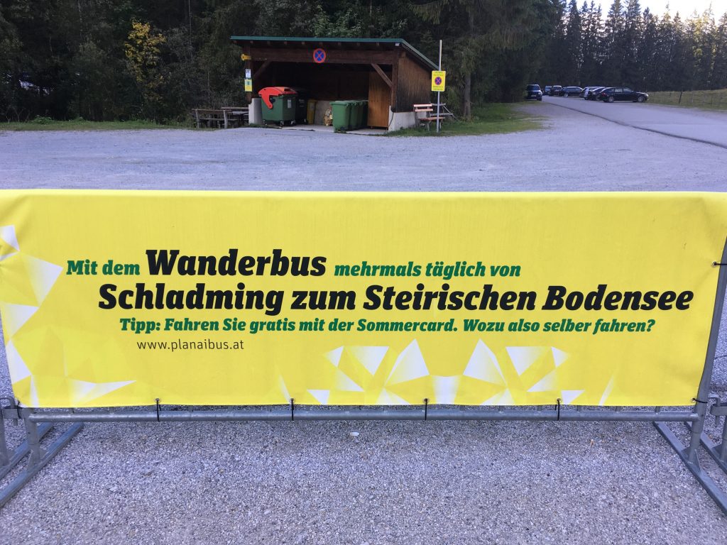 Genau: Wozu also selber fahren? Foto Veronika Schöll