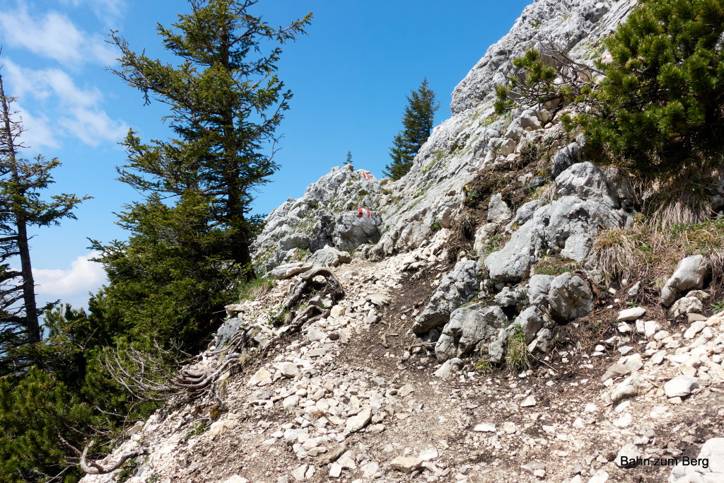 Aufstieg Naunspitze. Foto: Martin Heppner