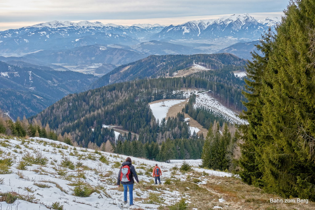 Abstieg zur Gstattmoaralm. Foto: Martin Heppner