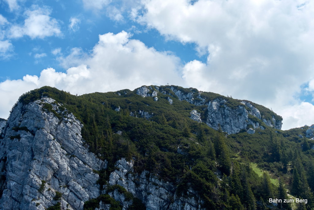 Blidck auf das Petersköpf von Naunspitze aus. Foto: Martin Heppner
