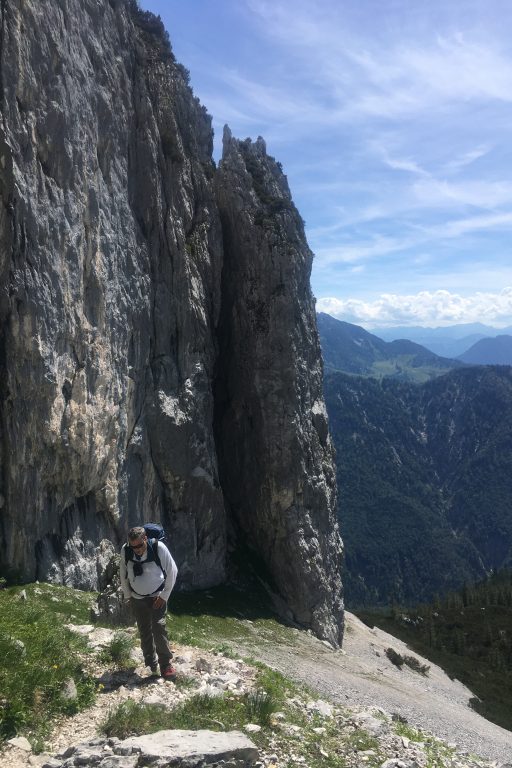 In der Vorderen Steingrube und kurz mal abklettern. Fotos Veronika Schöll