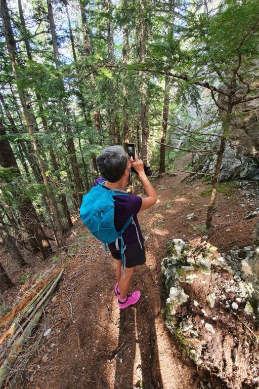Am Rastplatzerl. Foto Krisztina Grünzeis